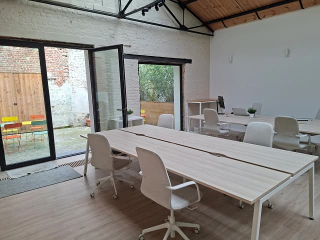Open space with courtyard view